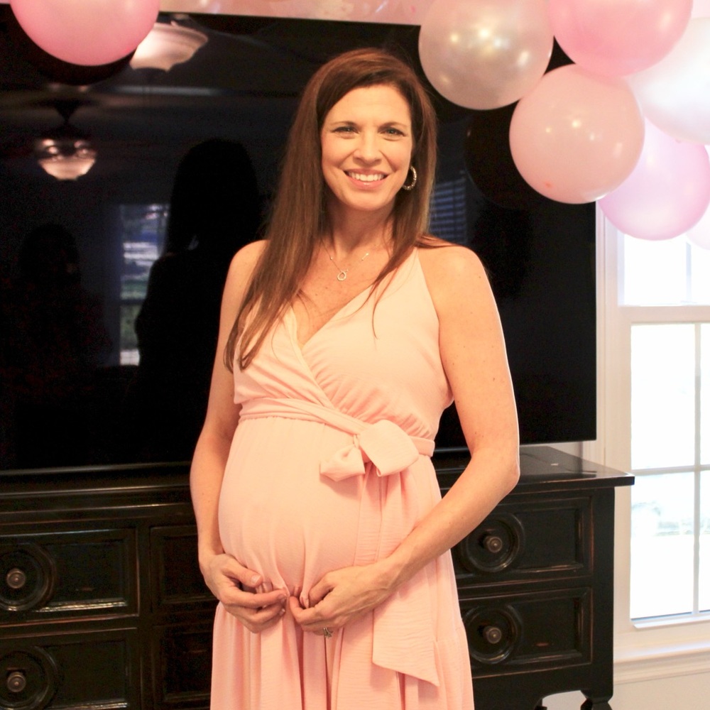 Maternity dress from Pink Blush side small